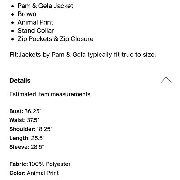 Pam and Gela Color Block Leopard Print Track Jacket Full Zip Athletic Wear Sz XS - Picture 4 of 4